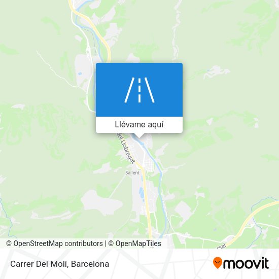 Mapa Carrer Del Molí