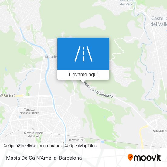 Mapa Masia De Ca N'Arnella