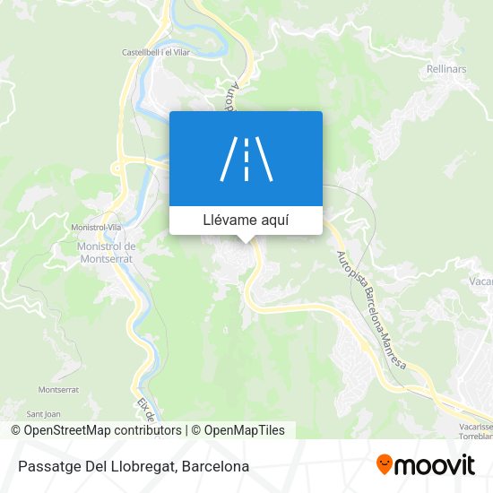 Mapa Passatge Del Llobregat