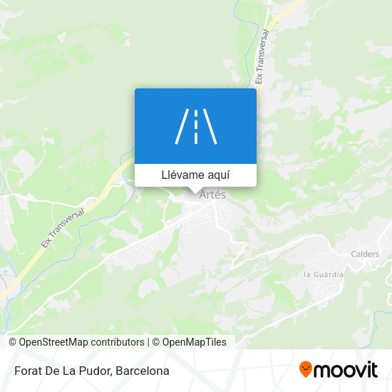 Mapa Forat De La Pudor