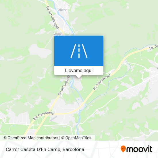 Mapa Carrer Caseta D'En Camp
