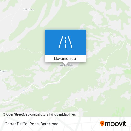 Mapa Carrer De Cal Pons