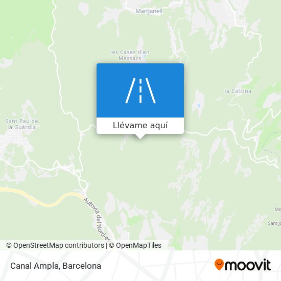 Mapa Canal Ampla