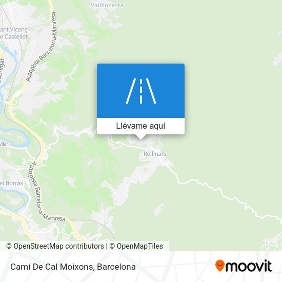 Mapa Camí De Cal Moixons