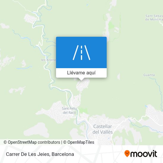 Mapa Carrer De Les Jeies