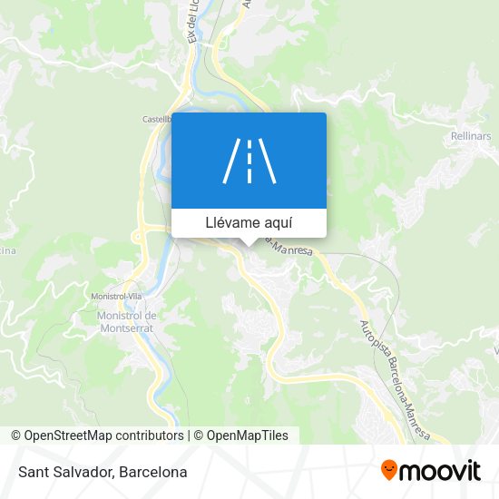 Mapa Sant Salvador