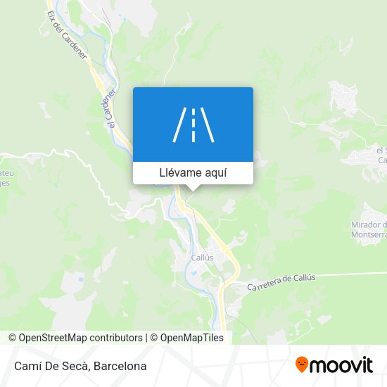 Mapa Camí De Secà