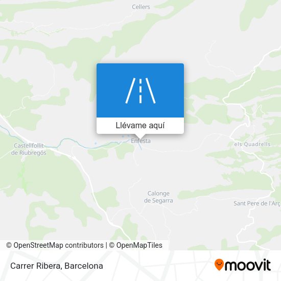 Mapa Carrer Ribera