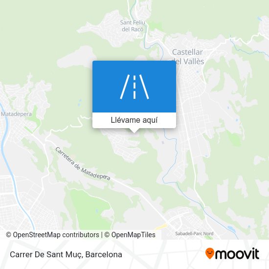 Mapa Carrer De Sant Muç