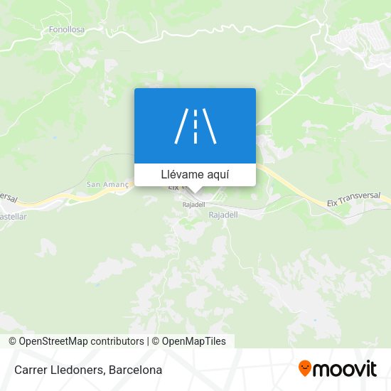 Mapa Carrer Lledoners