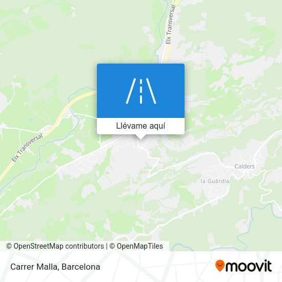 Mapa Carrer Malla