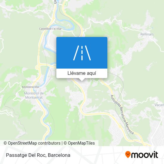 Mapa Passatge Del Roc
