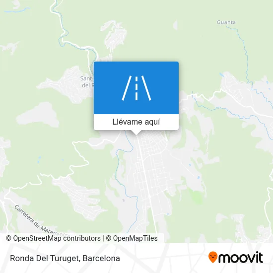 Mapa Ronda Del Turuget