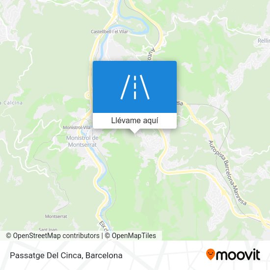Mapa Passatge Del Cinca