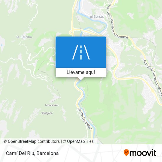 Mapa Camí Del Riu