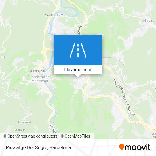 Mapa Passatge Del Segre