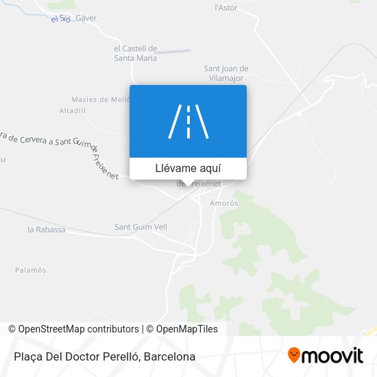 Mapa Plaça Del Doctor Perelló
