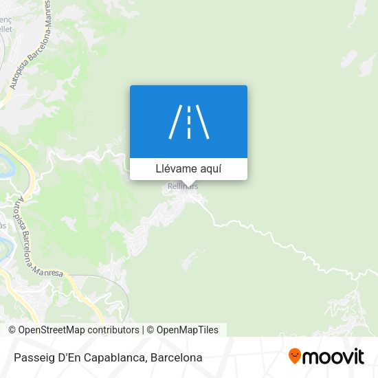 Mapa Passeig D'En Capablanca