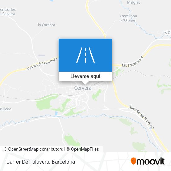 Mapa Carrer De Talavera