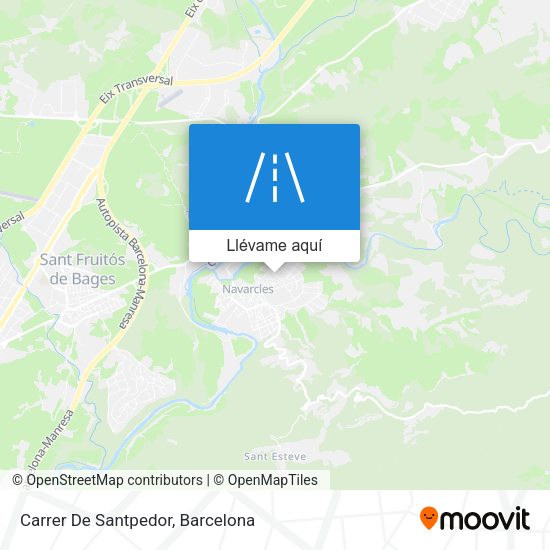Mapa Carrer De Santpedor