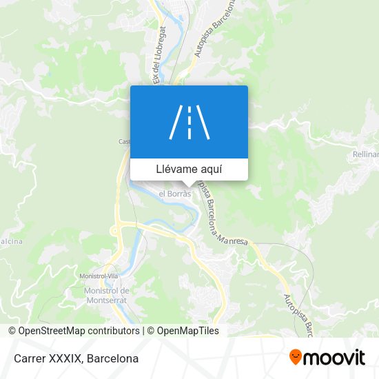 Mapa Carrer XXXIX