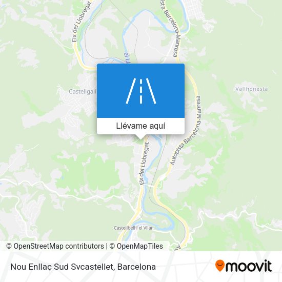 Mapa Nou Enllaç Sud Svcastellet