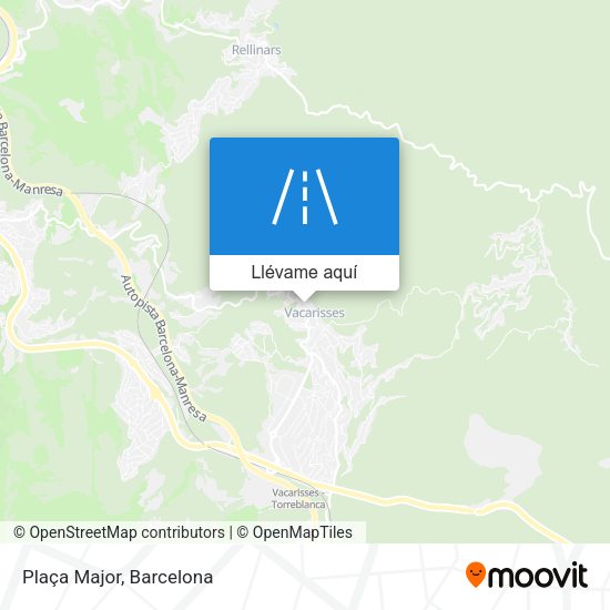 Mapa Plaça Major