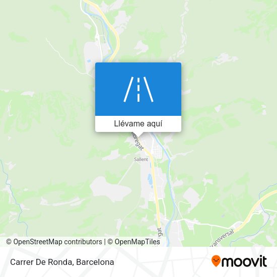 Mapa Carrer De Ronda