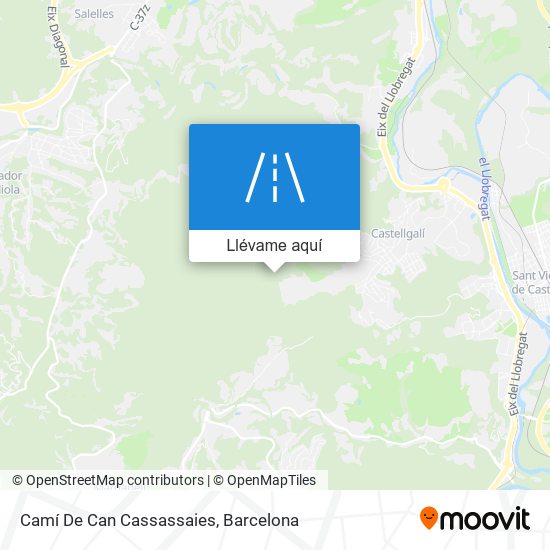 Mapa Camí De Can Cassassaies