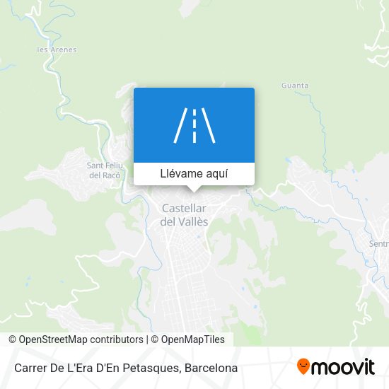 Mapa Carrer De L'Era D'En Petasques