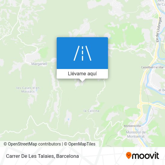 Mapa Carrer De Les Talaies