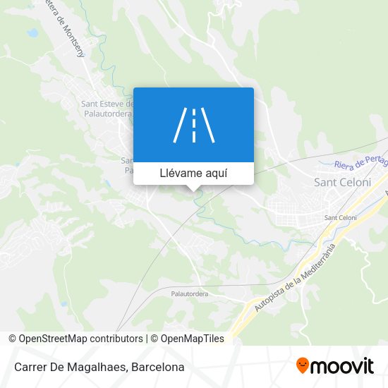Mapa Carrer De Magalhaes