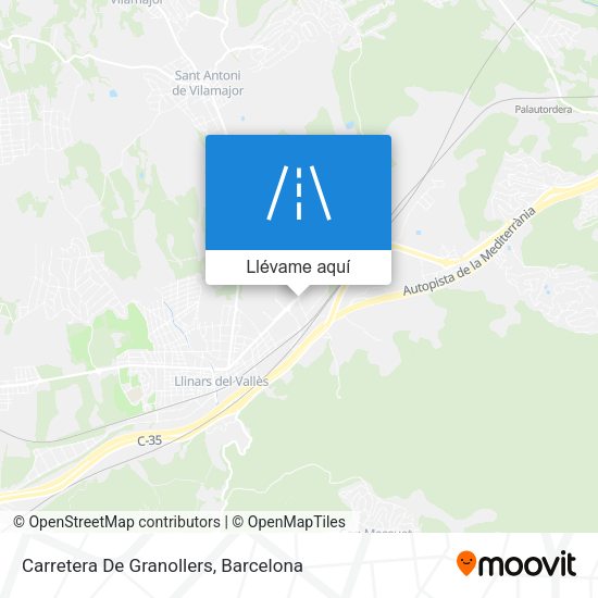 Mapa Carretera De Granollers