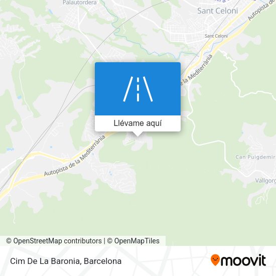 Mapa Cim De La Baronia