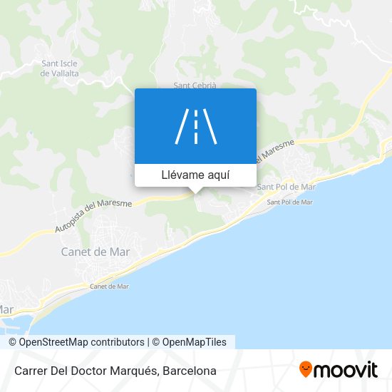 Mapa Carrer Del Doctor Marqués