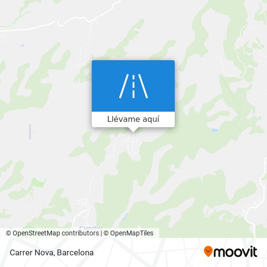 Mapa Carrer Nova