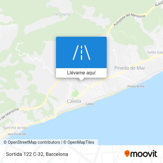 Mapa Sortida 122 C-32