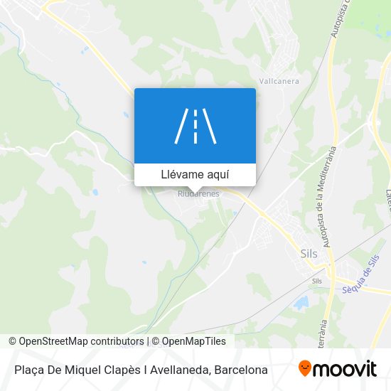 Mapa Plaça De Miquel Clapès I Avellaneda