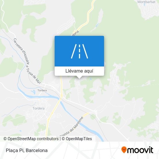 Mapa Plaça Pi