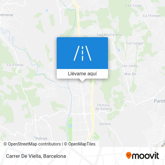 Mapa Carrer De Viella