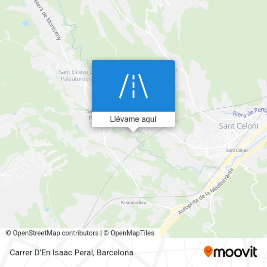 Mapa Carrer D'En Isaac Peral