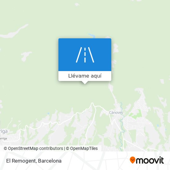 Mapa El Remogent