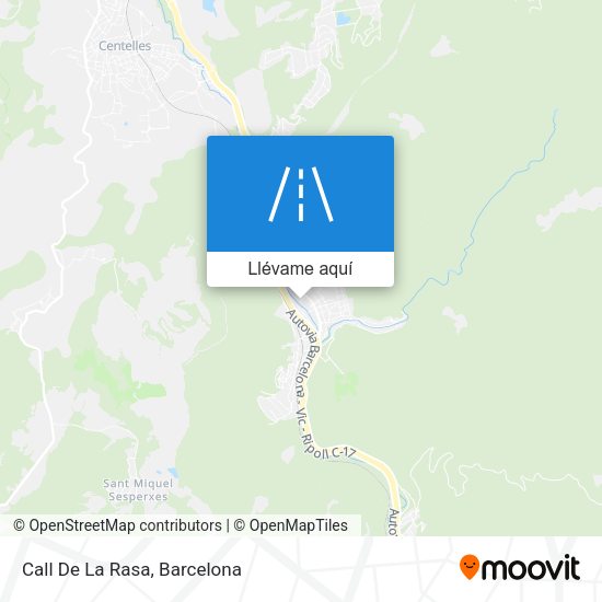 Mapa Call De La Rasa