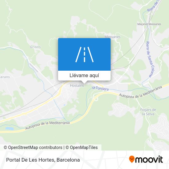 Mapa Portal De Les Hortes