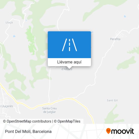 Mapa Pont Del Molí