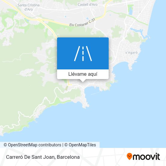 Mapa Carreró De Sant Joan
