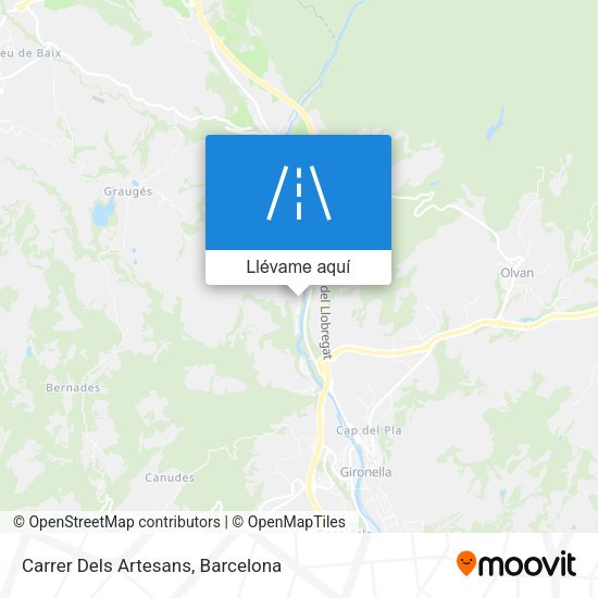 Mapa Carrer Dels Artesans