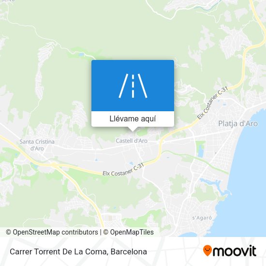 Mapa Carrer Torrent De La Coma