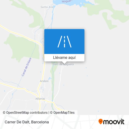 Mapa Carrer De Dalt