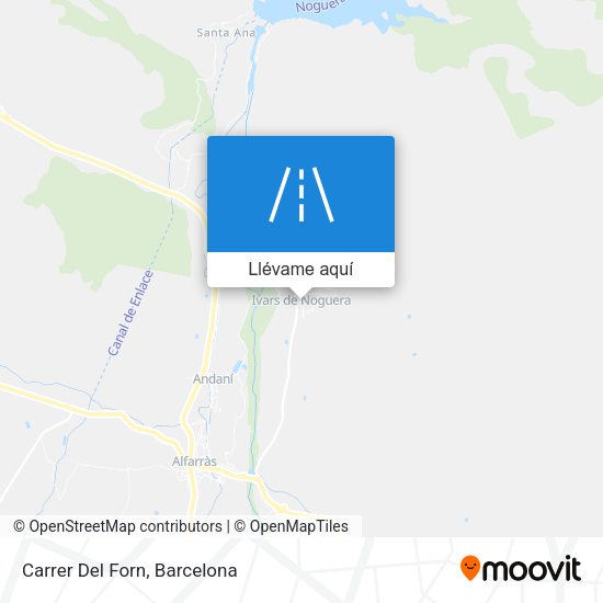 Mapa Carrer Del Forn